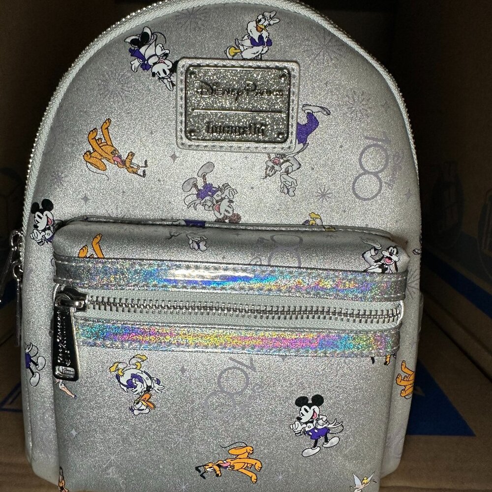 Loungefly Disney 100th Anniversary Celebration Mini Backpack